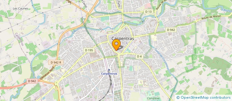 localisation de l'entreprise MADAME SAMANTHA COHEN-COUDAR à CARPENTRAS