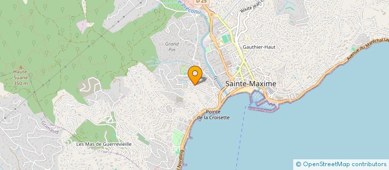 localisation de l'entreprise MADAME SAMANTHA CONTI à SAINTE-MAXIME