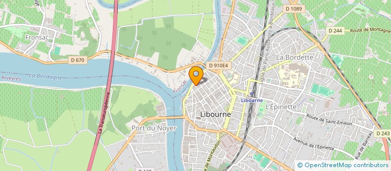 localisation de l'entreprise MADAME SAMANTHA CORNEE  LIBOURNE