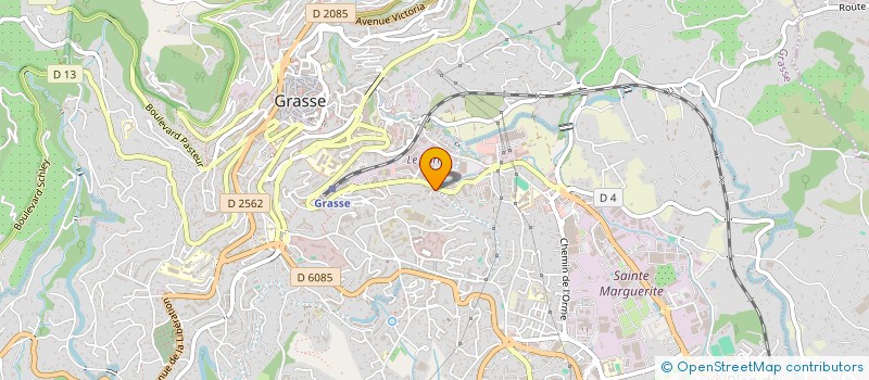 localisation de l'entreprise MADAME SAMANTHA COULOMBEZ à GRASSE