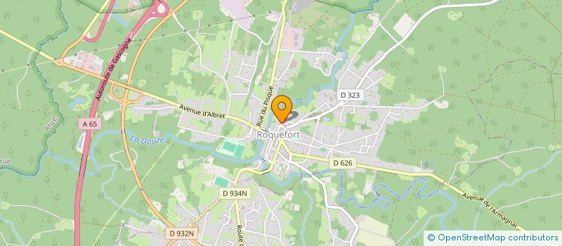 localisation de l'entreprise MADAME SAMANTHA DA SILVA MARTINS  ROQUEFORT