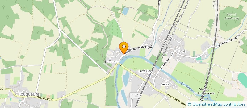 localisation de l'entreprise MADAME SAMANTHA DA SILVA NUNES  LA ROCHEFOUCAULD-EN-ANGOUMOIS