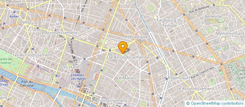 localisation de l'entreprise MADAME SAMANTHA DENIS à PARIS