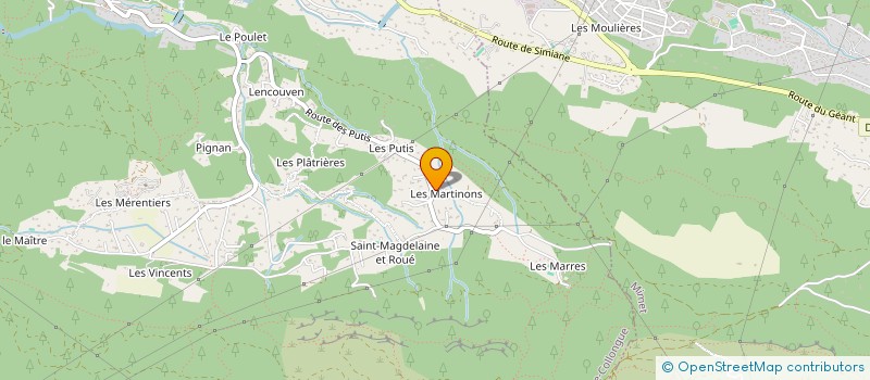 localisation de l'entreprise MADAME SAMANTHA DESMATS-RETALI  SIMIANE-COLLONGUE