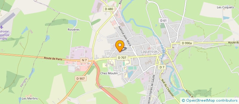 localisation de l'entreprise MADAME SAMANTHA DORLAC  SAINT-GERMAIN-DES-FOSSES