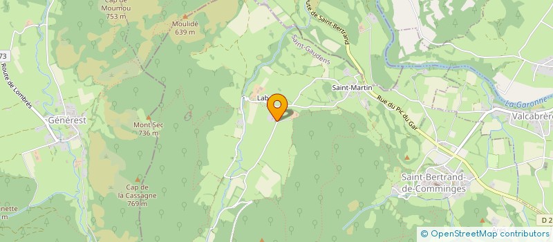 localisation de l'entreprise MADAME SAMANTHA DUBARRY  TIBIRAN-JAUNAC