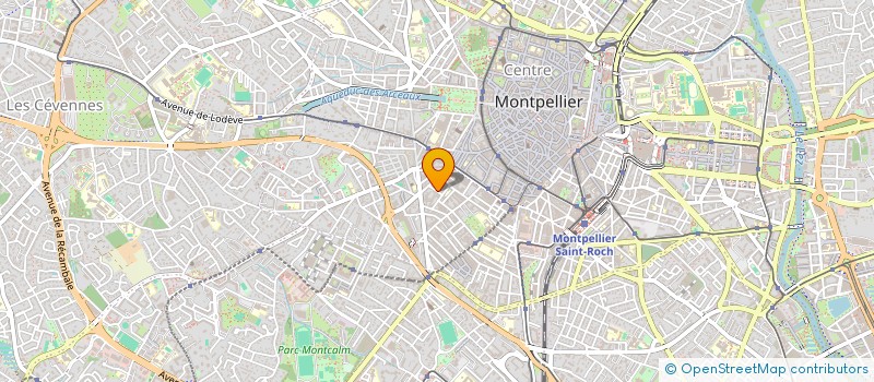 localisation de l'entreprise MADAME SAMANTHA DUGAY à MONTPELLIER
