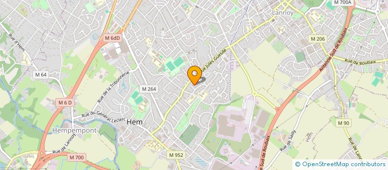 localisation de l'entreprise MADAME SAMANTHA DUPRIEZ  HEM