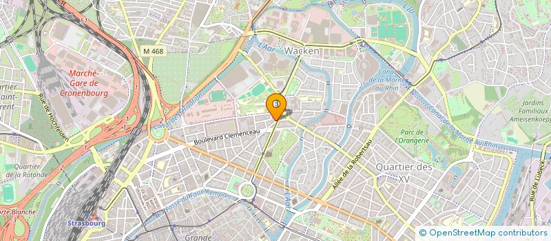localisation de l'entreprise MADAME SAMANTHA ELKAIM à STRASBOURG