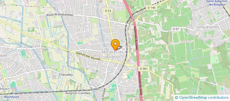 localisation de l'entreprise MADAME SAMANTHA FABRE à MORIERES-LES-AVIGNON