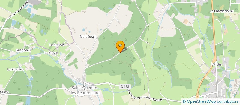 localisation de l'entreprise MADAME SAMANTHA FAURE  BAUGE-EN-ANJOU