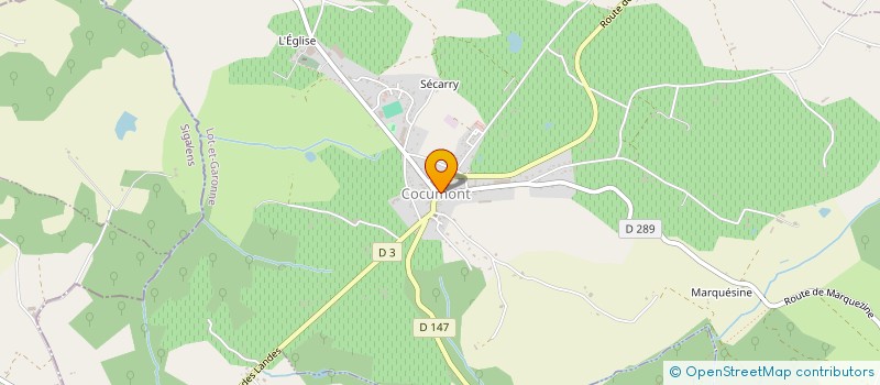 localisation de l'entreprise MADAME SAMANTHA FAUTREL  COCUMONT