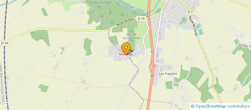 localisation de l'entreprise MADAME SAMANTHA FEUVREL à ROM