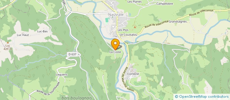 localisation de l'entreprise MADAME SAMANTHA FORTUNY  NAUVIALE