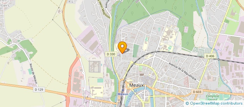 localisation de l'entreprise MADAME SAMANTHA GARCIA RODRIGUEZ  BESSANCOURT