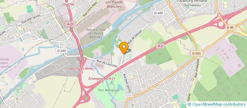 localisation de l'entreprise MADAME SAMANTHA GARIPPA à DOUCHY-LES-MINES