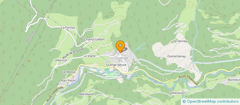 localisation de l'entreprise MADAME SAMANTHA GARLICK  QUEIGE