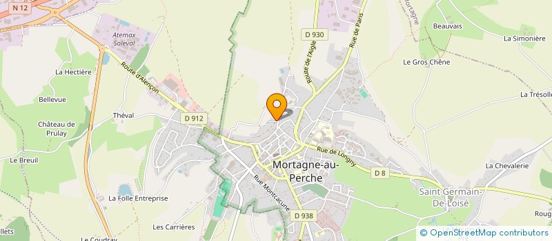 localisation de l'entreprise MADAME SAMANTHA GARNIER à MORTAGNE-AU-PERCHE