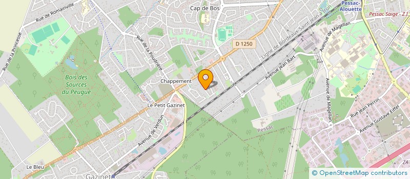 localisation de l'entreprise MADAME SAMANTHA GAUTHURON à PESSAC
