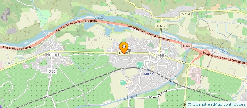 localisation de l'entreprise MADAME SAMANTHA GAZEL  MILLAS