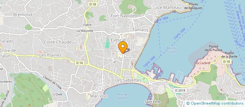 localisation de l'entreprise MADAME SAMANTHA GENTY  LA SEYNE-SUR-MER