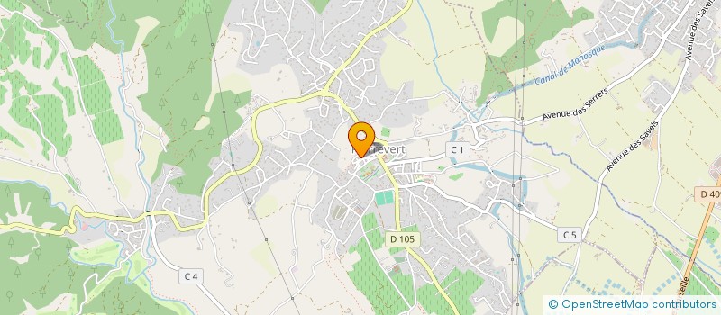 localisation de l'entreprise MADAME SAMANTHA GEORGES  PIERREVERT