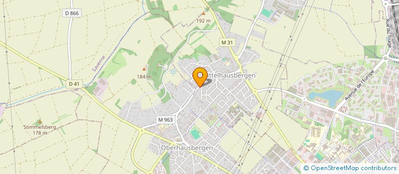 localisation de l'entreprise MADAME SAMANTHA GERLING  MITTELHAUSBERGEN