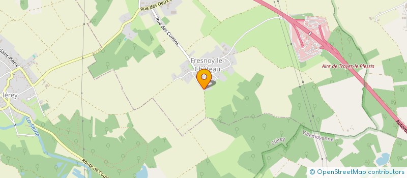 localisation de l'entreprise MADAME SAMANTHA GILLOT  FRESNOY-LE-CHATEAU