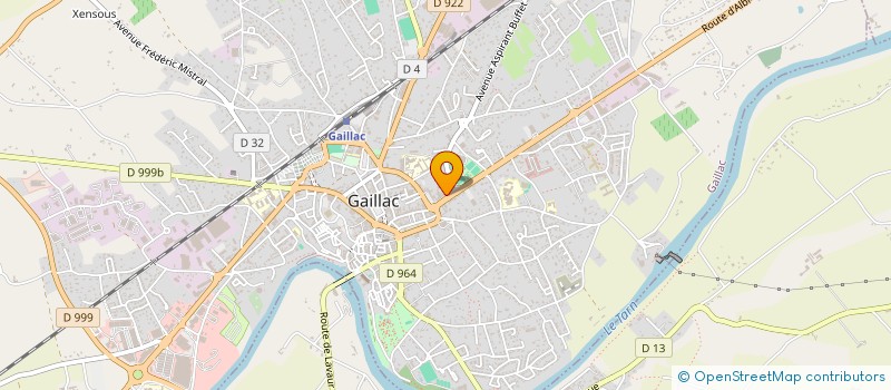 localisation de l'entreprise MADAME SAMANTHA GIOUSE  GAILLAC