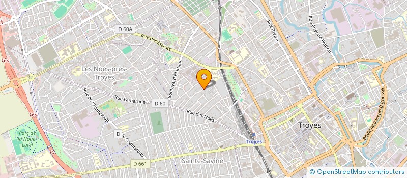 localisation de l'entreprise MADAME SAMANTHA GOLTRANT  TROYES