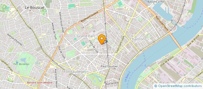 localisation de l'entreprise MADAME SAMANTHA GONCALVES  BORDEAUX