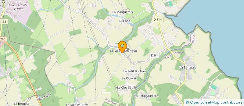 localisation de l'entreprise MADAME SAMANTHA GOUDEY  PLEURTUIT