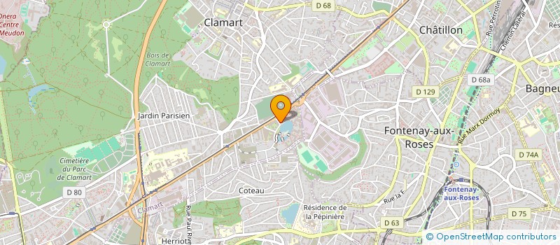 localisation de l'entreprise MADAME SAMANTHA GUILLON à CLAMART