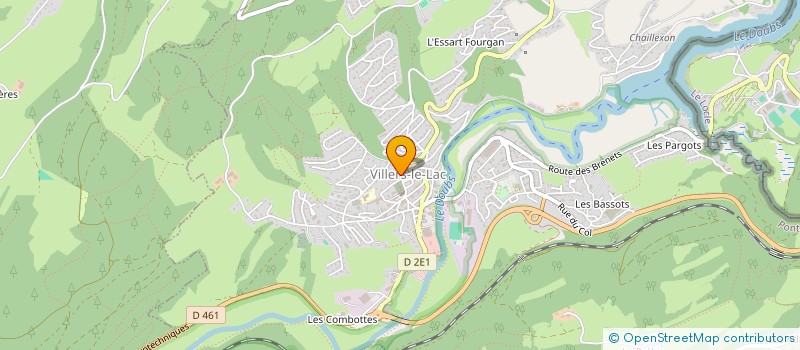 localisation de l'entreprise MADAME SAMANTHA GUYOT  VILLERS-LE-LAC