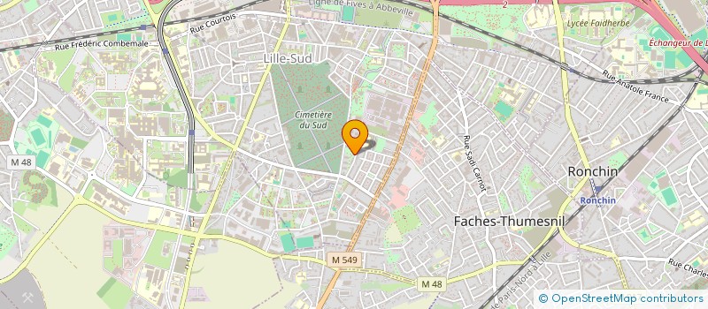 localisation de l'entreprise MADAME SAMANTHA HERMANN à LILLE