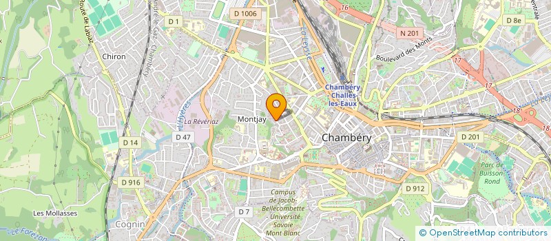 localisation de l'entreprise MADAME SAMANTHA HUMBARACI  CHAMBERY