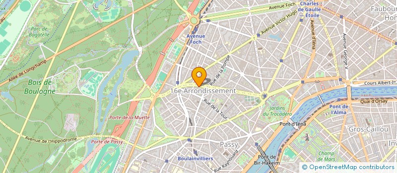 localisation de l'entreprise MADAME SAMANTHA HUSSEIN  PARIS