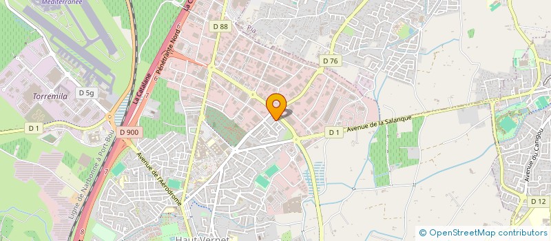 localisation de l'entreprise MADAME SAMANTHA IGLESIAS  PERPIGNAN