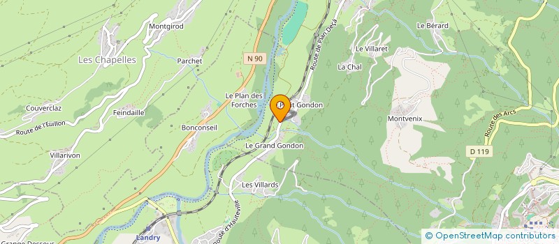 localisation de l'entreprise MADAME SAMANTHA JANE HEALEY  BOURG-SAINT-MAURICE