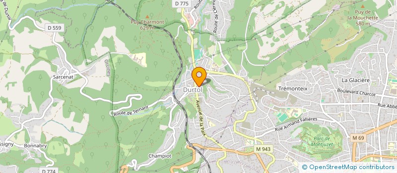 localisation de l'entreprise MADAME SAMANTHA JULIEN  DURTOL