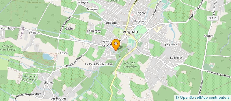 localisation de l'entreprise MADAME SAMANTHA JULIEN à LEOGNAN