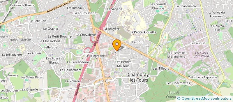 localisation de l'entreprise MADAME SAMANTHA KARSENTY  CHAMBRAY-LES-TOURS