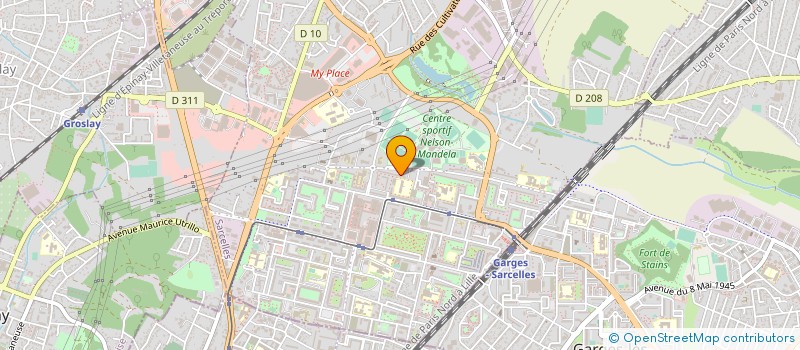 localisation de l'entreprise MADAME SAMANTHA KIMINOU  CACHAN