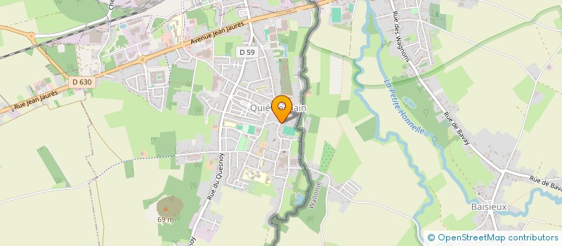 localisation de l'entreprise MADAME SAMANTHA KLIMEREK  QUIEVRECHAIN