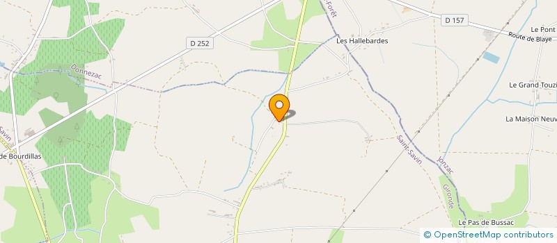 localisation de l'entreprise MADAME SAMANTHA KOWALSKI  SAINT-SAVIN