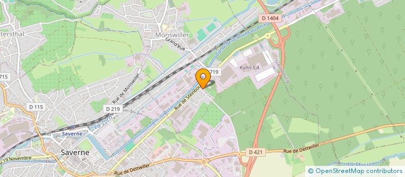 localisation de l'entreprise MADAME SAMANTHA KRIEGER  ERNOLSHEIM-LES-SAVERNE