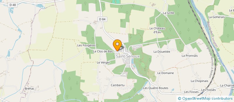 localisation de l'entreprise MADAME SAMANTHA LAISNE  SAINT-SENOUX