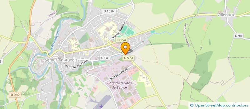 localisation de l'entreprise MADAME SAMANTHA LAMBOULE  SEMUR-EN-AUXOIS