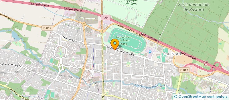 localisation de l'entreprise MADAME SAMANTHA LEBRUN à PAU