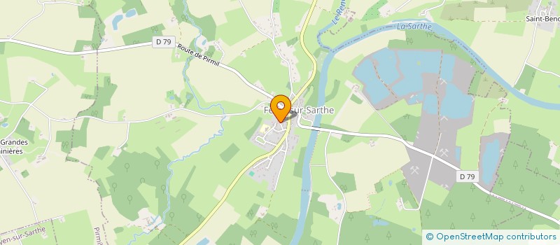 localisation de l'entreprise MADAME SAMANTHA LEMAITRE à FERCE-SUR-SARTHE